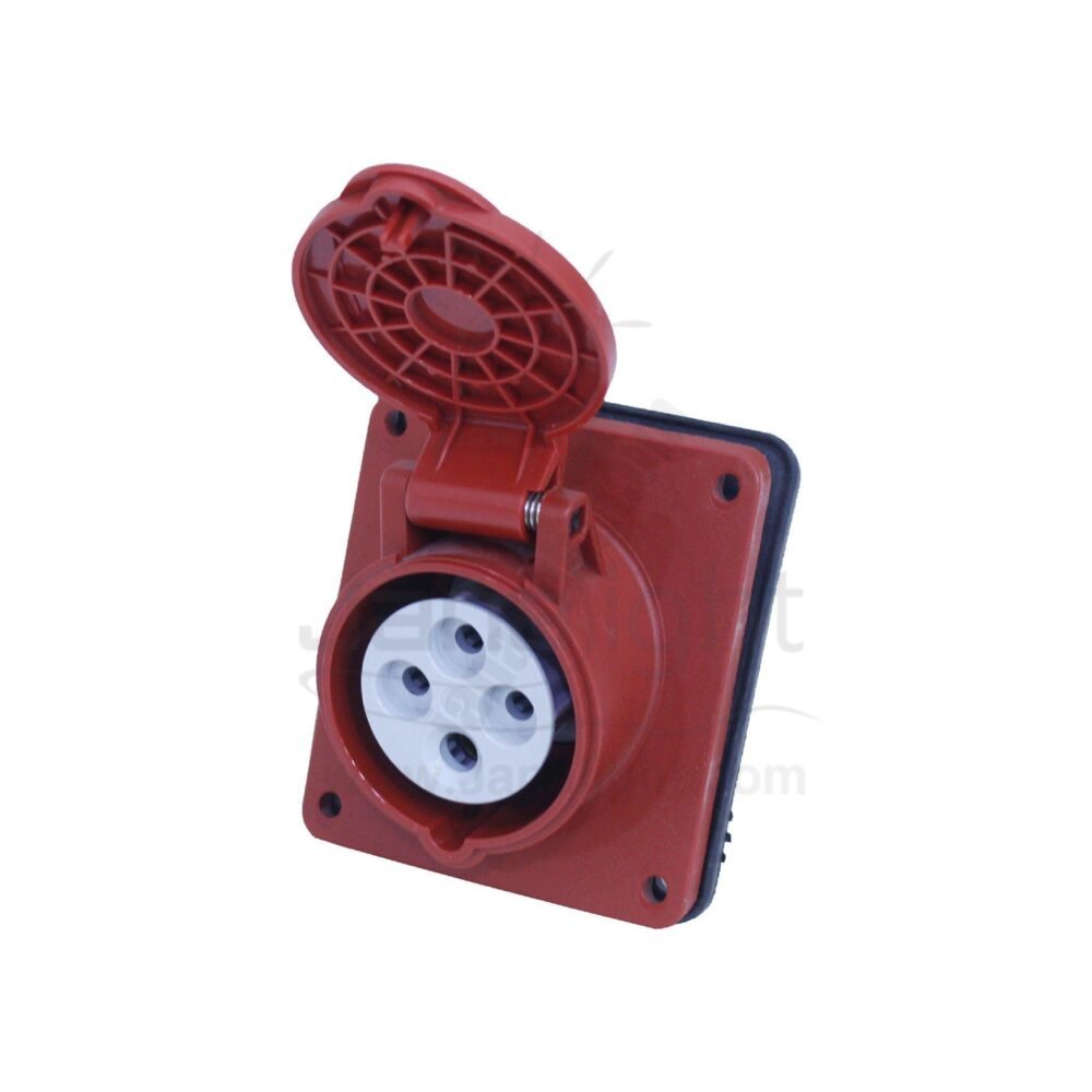 بريزة صاروخ 16 امبير 4 بول داخل تركي Turkish Inside Installation 4P 16A Industrial Connector Plug